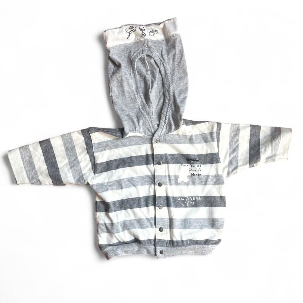 Mini Man hoodie Baby sweatshirt twee 18 months